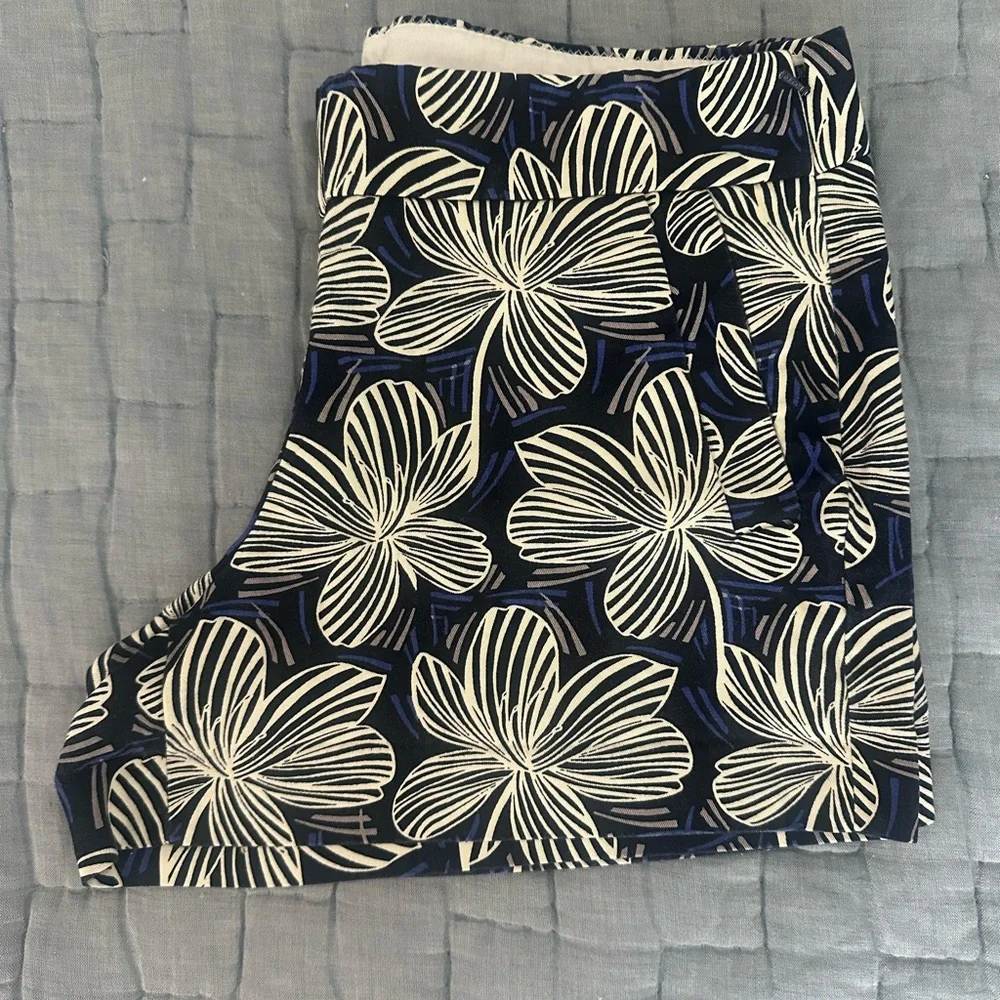 Women’s J. Crew Patterned Shorts | Size 6 - Picture 4 of 6